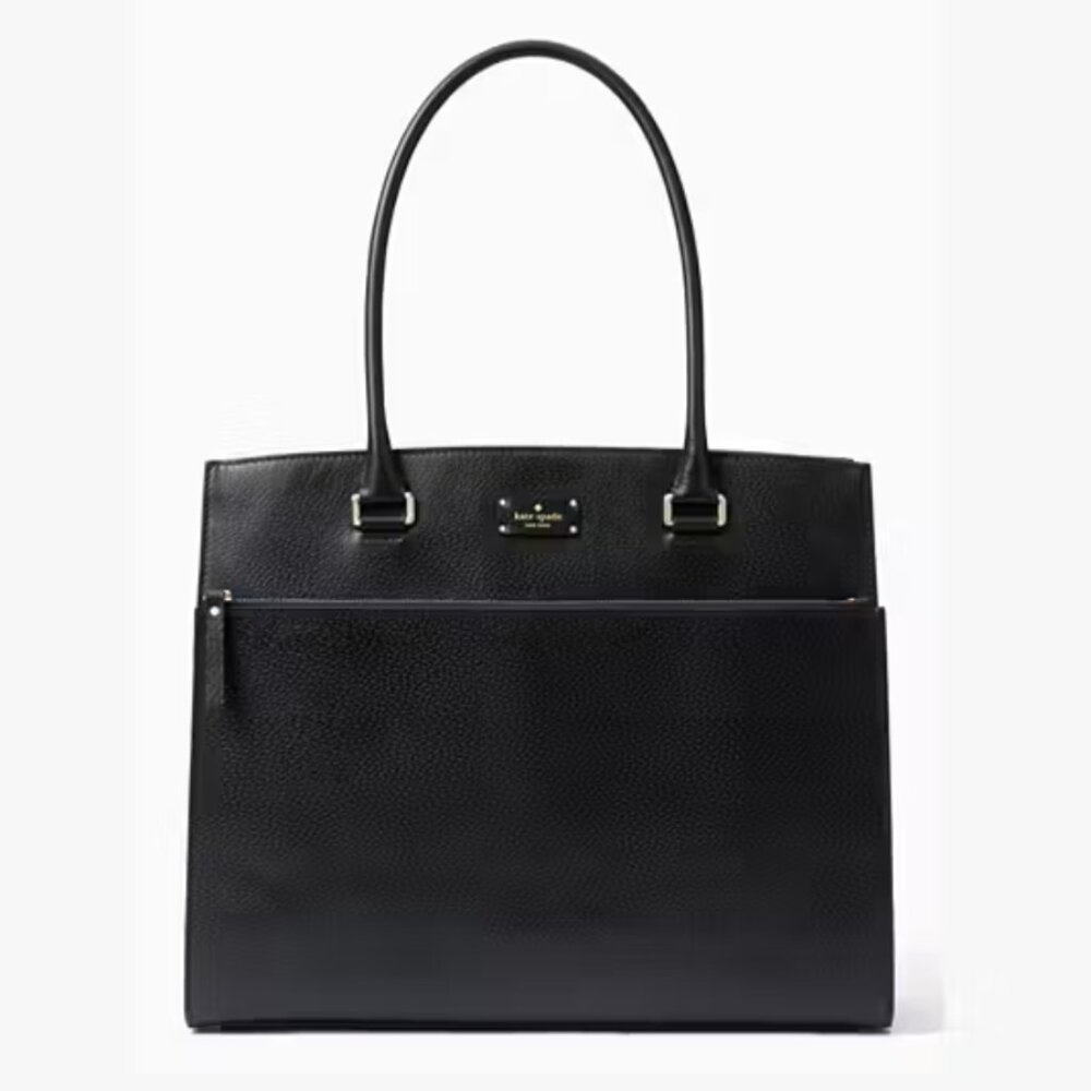 Kate Spade Black Grove Street Maeve Handbag Purse